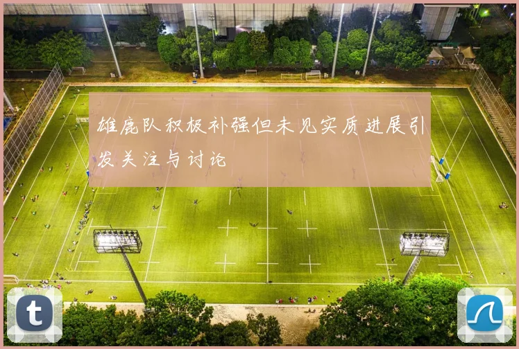 雄鹿队积极补强但未见实质进展引发关注与讨论